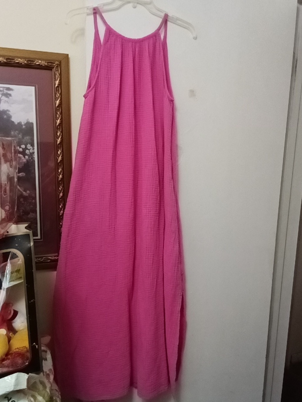 Women's UNIVERSAL THREAD Pink Sleeveless Maxi Dress